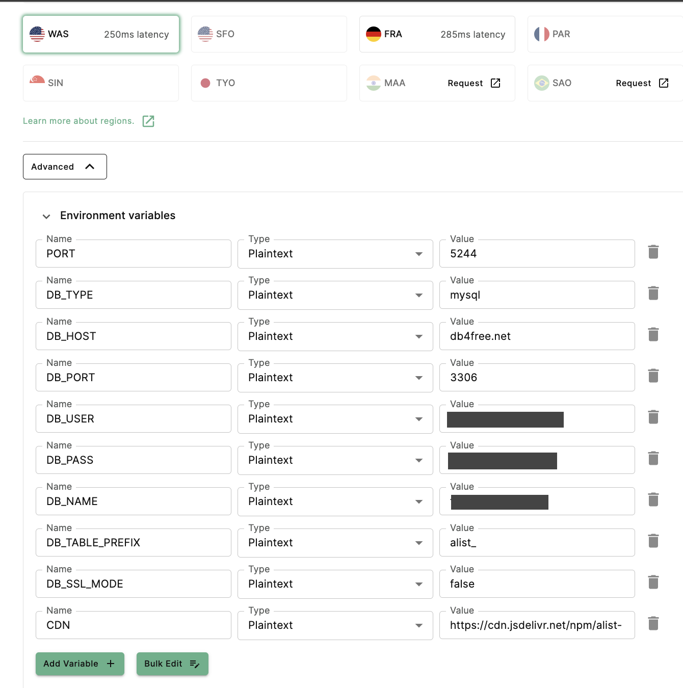 使用Koyeb容器免费部署Alist挂载百度云盘,阿里云盘